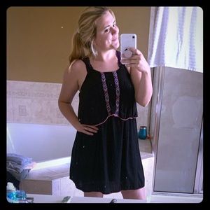 Little black dress with some flair 😏